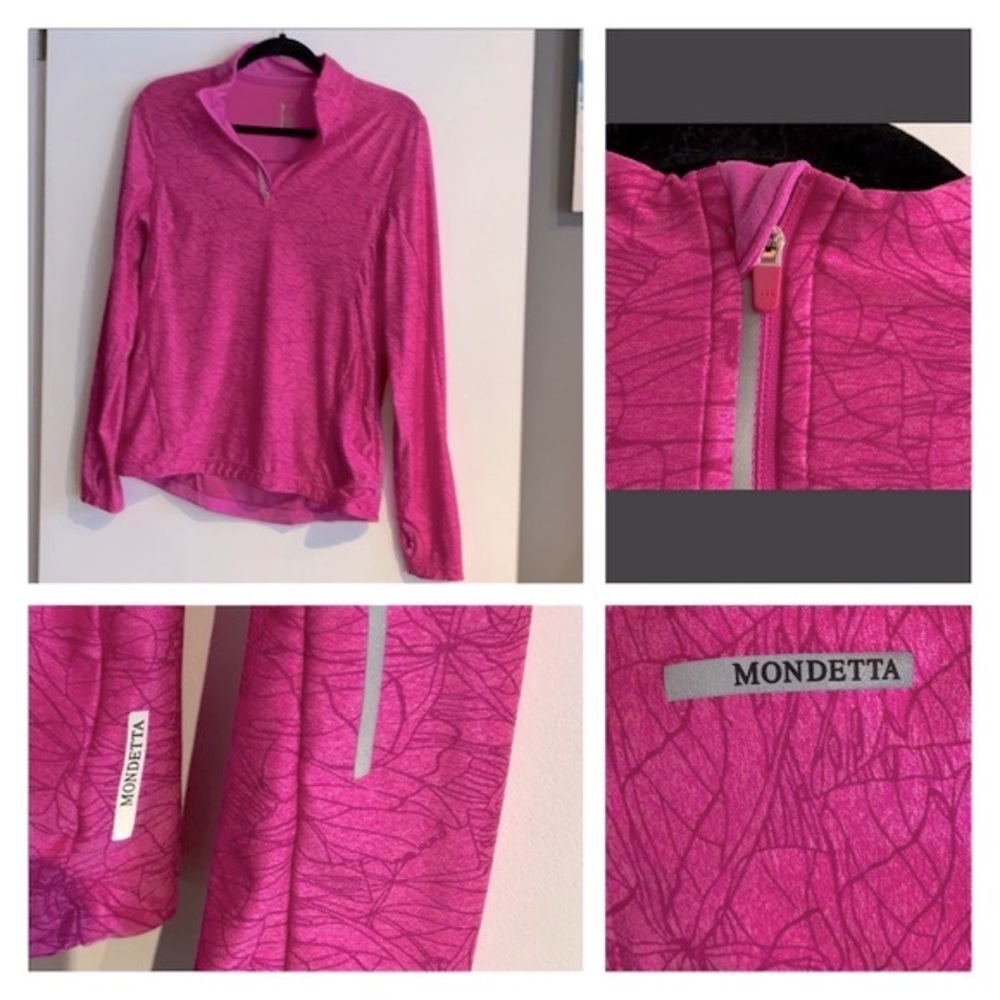 🍒 MONDETTA Pink Zip Up Jacket!!!